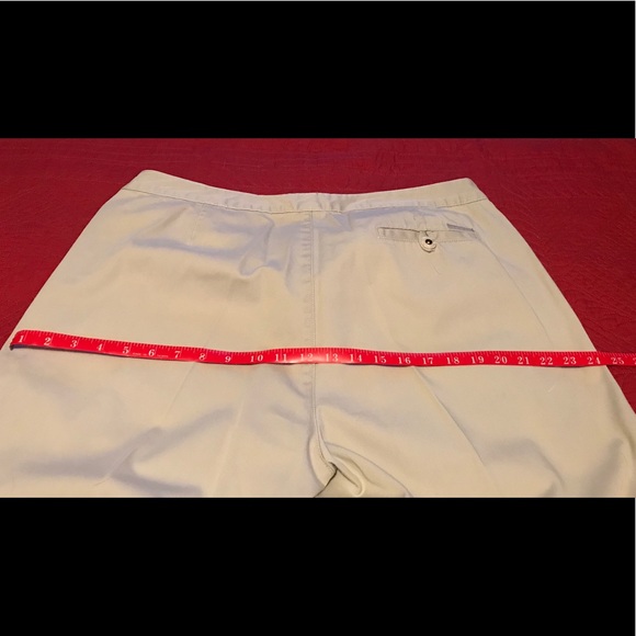 Calvin Klein Light Tan Kaki Dressy Jeans Size 16 - Picture 8 of 8